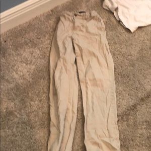Place khaki pants
